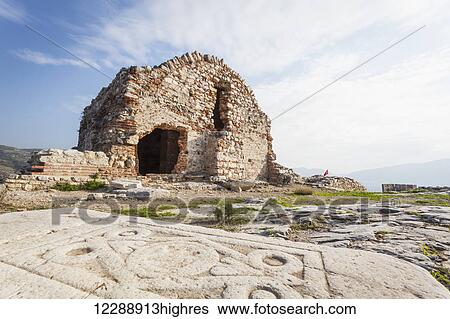 Stock Photograph - Selcuk Castle; Ephesus, Turkey. Fotosearch