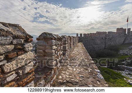 Stock Photograph - Selcuk Castle; Ephesus, Turkey. Fotosearch