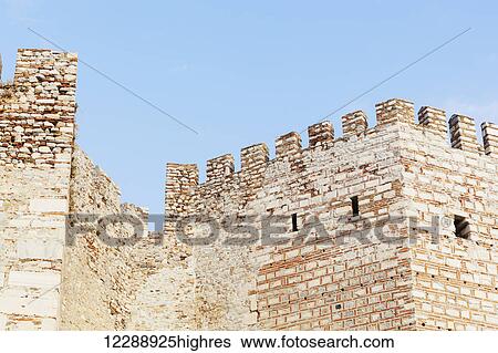 Selcuk Castle; Ephesus, Turkey View Large Photo Image Stock Photograph - Selcuk Castle; Ephesus, Turkey. Fotosearch