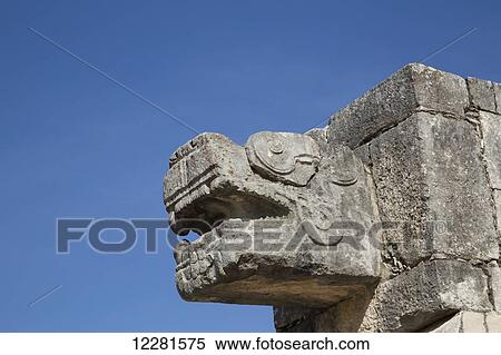 Serpent head, Platform of Venus, Chichen Itza; Yucatan, Mexico View Large Photo Image Stock Photography - Serpent head, Platform of Venus, Chichen Itza; Yucatan, Mexico. Fotosearch