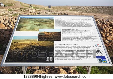 Sign at the ancient ruins of the oldest civilization; Gobekli Tepe, Turkey View Large Photo Image Stock Photograph - Sign at the ancient ruins of the oldest civilization; Gobekli Tepe, Turkey. Fotosearch