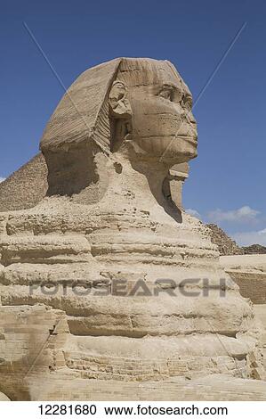 Sphinx, Giza Pyramids; Giza, Egypt View Large Photo Image Stock Image - Sphinx, Giza Pyramids; Giza, Egypt. Fotosearch