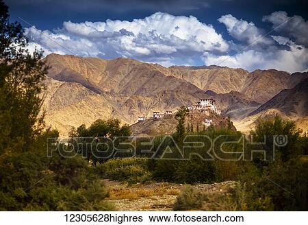 Stakna Monastery; Ladakh, India View Large Photo Image Stock Photograph - Stakna Monastery; Ladakh, India. Fotosearch