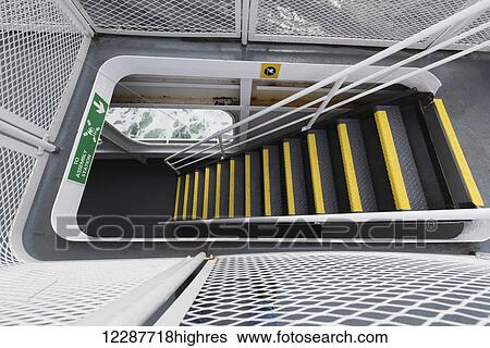 Steps on a ferry; Vancouver, British Columbia, Canada View Large Photo Image Stock Photograph - Steps on a ferry; Vancouver, British Columbia, Canada. Fotosearch