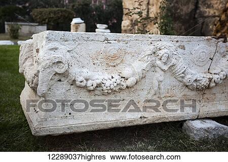 Stone ruins at a biblical site; Philadelphia, Turkey View Large Photo Image Stock Photograph - Stone ruins at a biblical site; Philadelphia, Turkey. Fotosearch