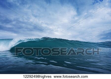 Stormy Ocean Wave View Large Photo Image Stock Photograph - Stormy Ocean Wave. Fotosearch