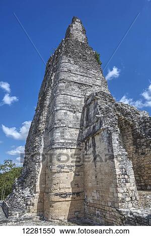 Structure I, Xpujil archaeological site; Xpujil, Campeche, Mexico View Large Photo Image Stock Image - Structure I, Xpujil archaeological site; Xpujil, Campeche, Mexico. Fotosearch