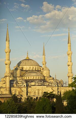 Sultan Ahmed Mosque; Istanbul, Turkey View Large Photo Image Stock Photograph - Sultan Ahmed Mosque; Istanbul, Turkey. Fotosearch