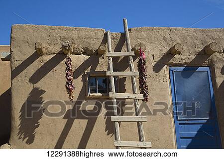 Taos Pueblo, dates to 1000 AD; New Mexico, United States of America View Large Photo Image Stock Photograph - Taos Pueblo, dates to 1000 AD; New Mexico, United States of America. Fotosearch