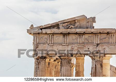 Temple of Athena; Athens, Greece View Large Photo Image Stock Photograph - Temple of Athena; Athens, Greece. Fotosearch