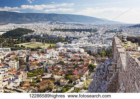 Temple of Olympian Zeus; Athens, Greece View Large Photo Image Stock Photograph - Temple of Olympian Zeus; Athens, Greece. Fotosearch