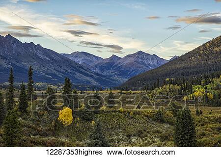 Stock Photograph - The landscape along the South Canol Road; Yukon, Canada. Fotosearch