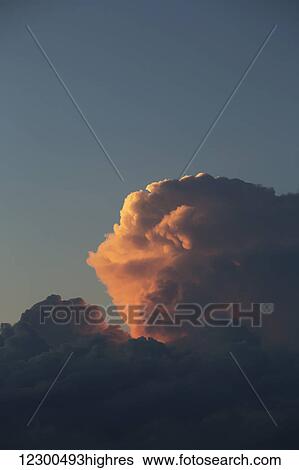 Thunderhead forming in evening sky; Edmonton, Alberta, Canada View Large Photo Image Stock Photograph - Thunderhead forming in evening sky; Edmonton, Alberta, Canada. Fotosearch