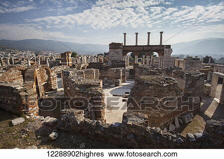Tomb of Saint John and Saint John's Bascilica; Ephesus, Turkey View Large Photo Image Stock Photograph - Tomb of Saint John and Saint John's Bascilica; Ephesus, Turkey. Fotosearch