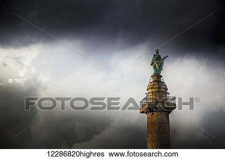 Trajan's column; Rome, Italy View Large Photo Image Stock Photograph - Trajan's column; Rome, Italy. Fotosearch