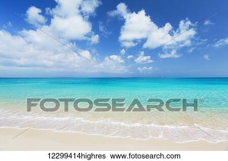 Tropical White Sand Beach and Sea In the Turks and Caicos Islands View Large Photo Image Stock Photograph - Tropical White Sand Beach and Sea In the Turks and Caicos Islands. Fotosearch