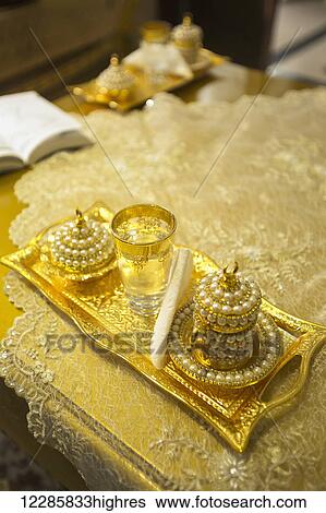 Turkish coffee in ornate Turkish coffee cup; Istanbul, Turkey View Large Photo Image Stock Photograph - Turkish coffee in ornate Turkish coffee cup; Istanbul, Turkey. Fotosearch