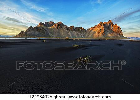 Vestrahorn, near the town of Hofn in southeastern Iceland; Iceland View Large Photo Image Stock Photograph - Vestrahorn, near the town of Hofn in southeastern Iceland; Iceland. Fotosearch