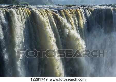 Victoria Falls; Zimbabwe View Large Photo Image Stock Photo - Victoria Falls; Zimbabwe. Fotosearch