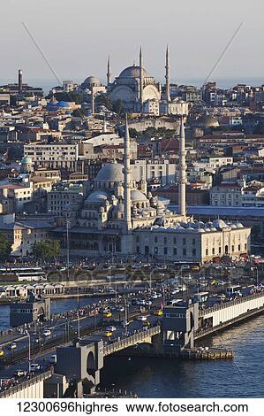 View over Sultanahmet and the old city of Istanbul in the late evening light; Istanbul, Turkey View Large Photo Image Stock Photograph - View over Sultanahmet and the old city of Istanbul in the late evening light; Istanbul, Turkey. Fotosearch