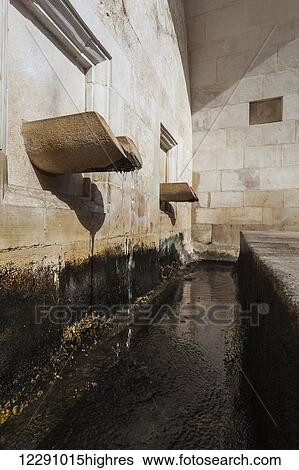 Water flowing from a spout at Mary's well; Nazareth, Israel View Large Photo Image Stock Photograph - Water flowing from a spout at Mary's well; Nazareth, Israel. Fotosearch