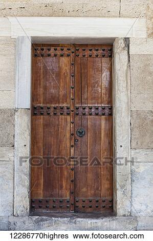 Wooden door, Ancient Agora Museum; Athens, Greece View Large Photo Image Stock Photograph - Wooden door, Ancient Agora Museum; Athens, Greece. Fotosearch