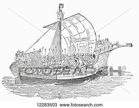 15th century sailing ship. From A First Book of British History published 1925. View Large Photo Image Stock Image - 15th century sailing ship. From A First Book of British History published 1925.. Fotosearch