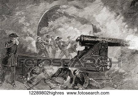 A casemate during the bombardment at the Battle of Fort Sumter, April 1214, 1861, near Charleston, South Carolina, United States of America. From The History of Our Country, published 1905. View Large Photo Image Stock Photograph - A casemate during the bombardment at the Battle of Fort Sumter, April 1214, 1861, near Charleston, South Carolina, United States of America. From The History of Our Country, published 1905.. Fotosearch