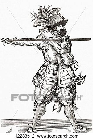 A Pikeman. From A First Book of British History published 1925. View Large Photo Image Stock Image - A Pikeman. From A First Book of British History published 1925.. Fotosearch