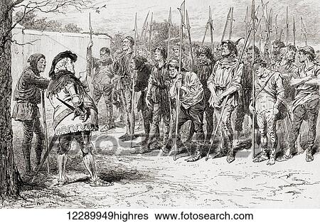 A scene from William Shakespeare's play King Henry IV, Part 1, Act IV, scene 2. Falstaff's ragged regiment. Illustration by Gordon Browne. From The Works of William Shakespeare, published 1896. View Large Photo Image Stock Photograph - A scene from William Shakespeare's play King Henry IV, Part 1, Act IV, scene 2. Falstaff's ragged regiment. Illustration by Gordon Browne. From The Works of William Shakespeare, published 1896.. Fotosearch