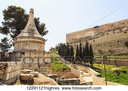 Absalom's tomb; Jerusalem, Israel View Large Photo Image Stock Photograph - Absalom's tomb; Jerusalem, Israel. Fotosearch