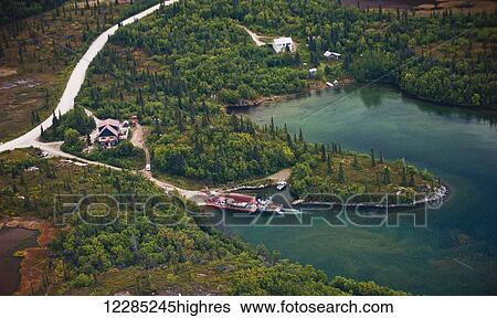 Aerial of Pedro Bay, Illiamna Lake, Southwest Alaska, Summer View Large Photo Image Stock Photograph - Aerial of Pedro Bay, Illiamna Lake, Southwest Alaska, Summer. Fotosearch