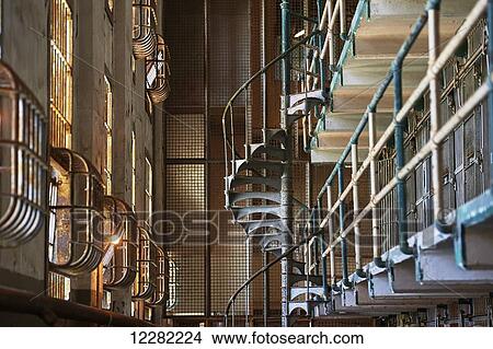Alcatraz Island Prisoner cells, San Francisco Bay; San Francisco, California, United States of America View Large Photo Image Picture - Alcatraz Island Prisoner cells, San Francisco Bay; San Francisco, California, United States of America. Fotosearch