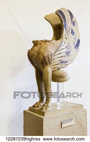 Ancient sculpture at an archaeological museum; Corinth, Greece View Large Photo Image Stock Photograph - Ancient sculpture at an archaeological museum; Corinth, Greece. Fotosearch