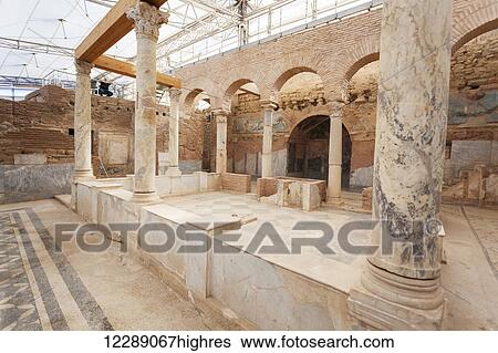 Ancient stone walls and pillars in a museum; Ephesus, Izmir, Turkey View Large Photo Image Stock Photograph - Ancient stone walls and pillars in a museum; Ephesus, Izmir, Turkey. Fotosearch