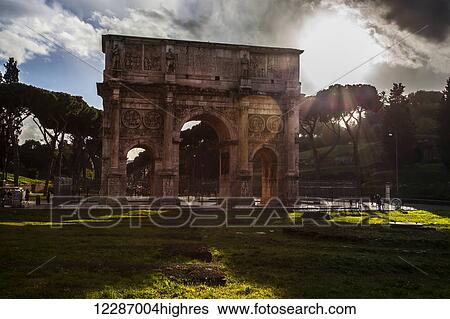 Arch of Constantine; Rome, Italy View Large Photo Image Stock Photograph - Arch of Constantine; Rome, Italy. Fotosearch
