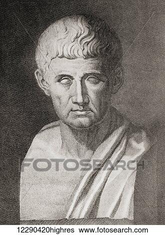 Stock Photograph - Aristotle, 384 BC 322 BC. Greek philosopher and scientist. From The Story of Philosophy, published 1926.. Fotosearch