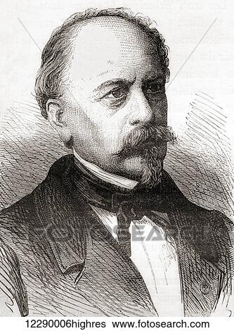Stock Photograph - Arthur Jules Morin, 1795 1880. French physicist. From Les Merveilles de la Science, published c. 1870. Fotosearch