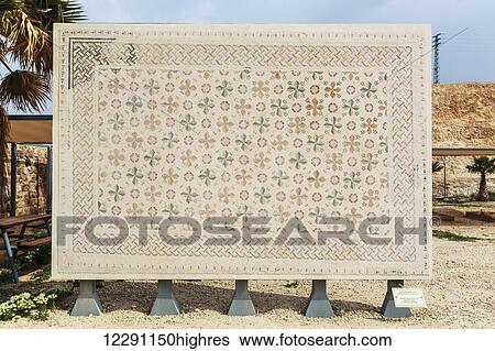 Stock Photograph - Artwork displayed at the Museum of the Good Samaritan; Israel. Fotosearch