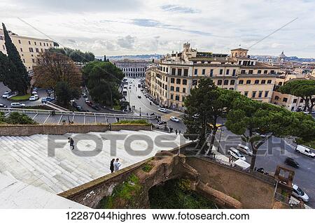 Stock Photograph - Basilica of St. Mary of the Altar of Heaven; Rome, Italy. Fotosearch