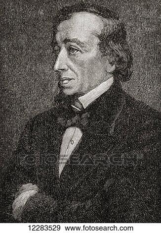 Stock Photo - Benjamin Disraeli, 1st Earl of Beaconsfield, 1804 ÃƒÂ¢Ã¢â€šÂ¬Ã¢â‚¬Å“ 1881. British Prime Minister, parliamentarian, Conservative statesman and literary figure. From A First Book of British History published 1925.. Fotosearch