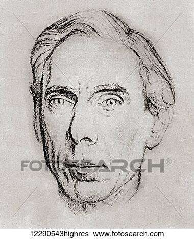 Bertrand Arthur William Russell, 3rd Earl Russell, 1872 1970. British philosopher, logician, mathematician, historian, writer, social critic and political activist. After the drawing by Sir William Rothenstein. From Impressions of English... View Large Photo Image Stock Photograph - Bertrand Arthur William Russell, 3rd Earl Russell, 1872 1970. British philosopher, logician, mathematician, historian, writer, social critic and political activist. After the drawing by Sir William Rothenstein. From Impressions of English.... Fotosearch