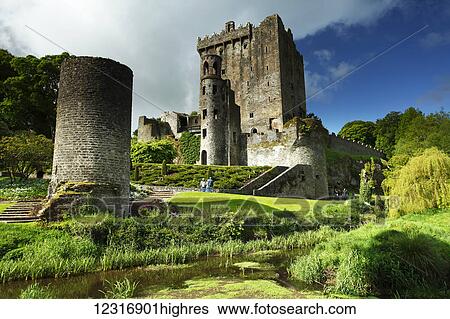 Blarney castle; County Cork, Ireland View Large Photo Image Stock Photograph - Blarney castle; County Cork, Ireland. Fotosearch
