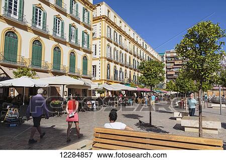 Cafe life in Plaza de la Merced, Pablo Picasso's birthplace is in this square; Magala Province, Andalusia, Spain View Large Photo Image Stock Photo - Cafe life in Plaza de la Merced, Pablo Picasso's birthplace is in this square; Magala Province, Andalusia, Spain. Fotosearch