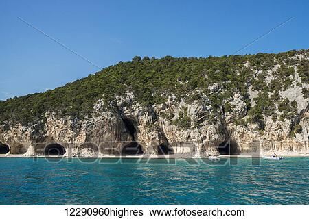 Cala Luna; Golfo di Orosei, Sardinia, Italy View Large Photo Image Stock Photograph - Cala Luna; Golfo di Orosei, Sardinia, Italy. Fotosearch
