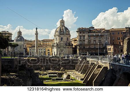 Stock Photograph - Capitoline Hill; Rome, Italy. Fotosearch