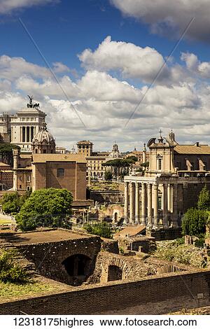 Stock Photograph - Capitoline Hill; Rome, Italy. Fotosearch