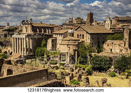 Stock Photograph - Capitoline Hill; Rome, Italy. Fotosearch