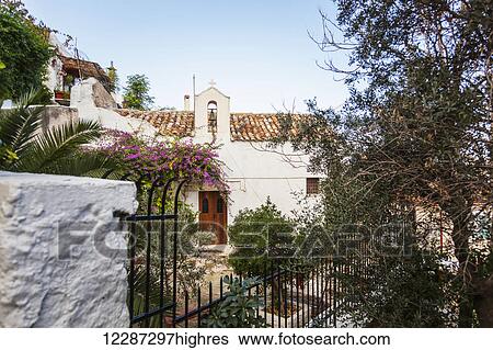 Stock Photograph - Church of Ayios Georgios of the Rock; Athens, Greece. Fotosearch