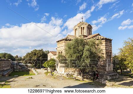Church of the holy apostles; Athens, Greece View Large Photo Image Stock Photograph - Church of the holy apostles; Athens, Greece. Fotosearch